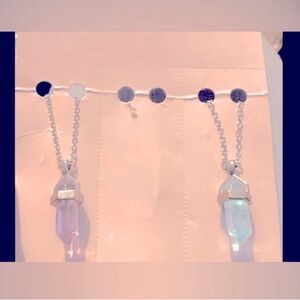 💎 🆕 New Pair Crystal Necklaces